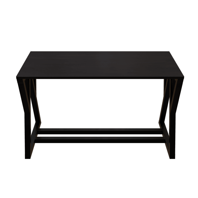 Daffodil Study Table in Brown Color - Ouch Cart