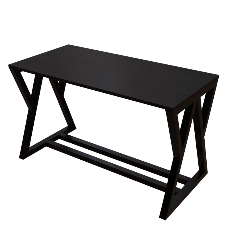 Daffodil Study Table in Brown Color - Ouch Cart