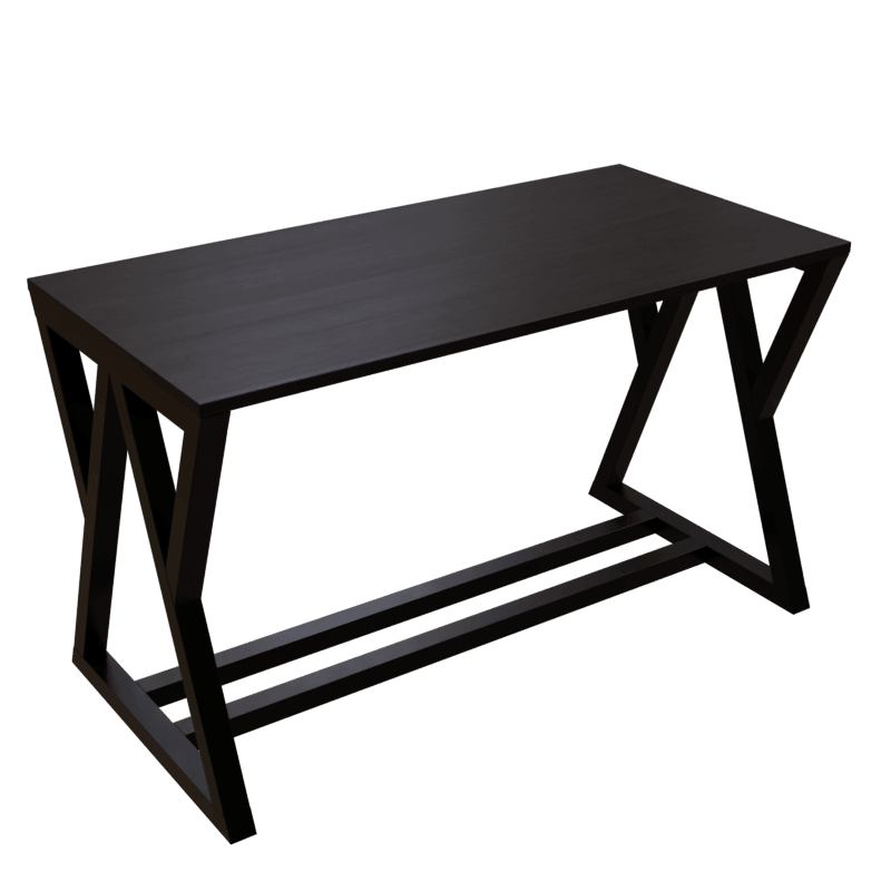 Daffodil Study Table in Brown Color - Ouch Cart