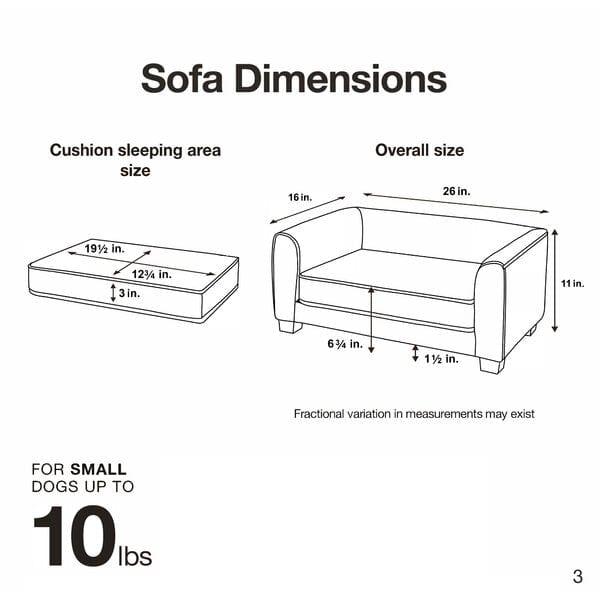 Lawlor Dog Sofa - Ouch Cart