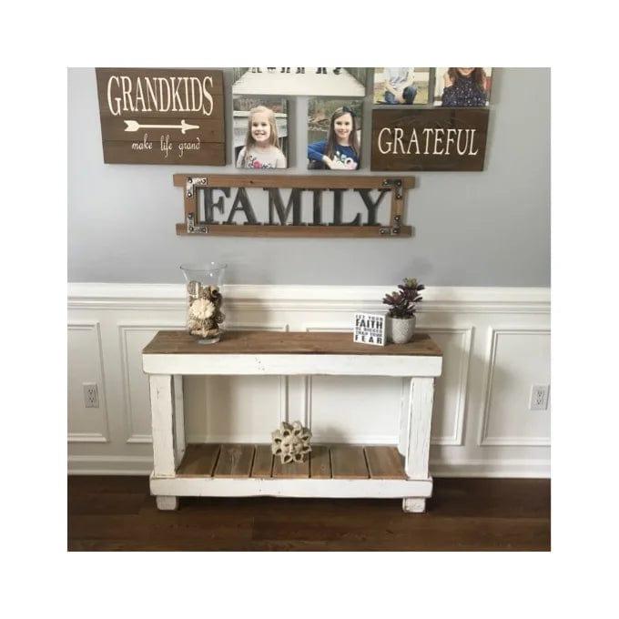 Mcchristian Solid Wood Console Table - Ouch Cart