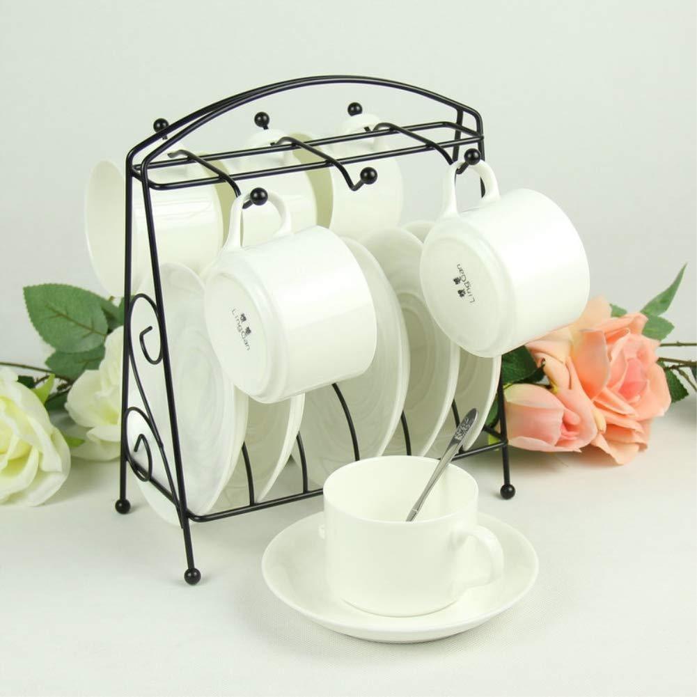 Coffee Cup Rack Stand, Coffee Cup and Saucer Holders - Ouch Cart