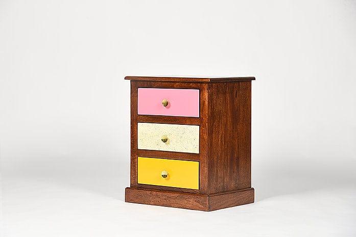 Sheesham Wood Tishya Side Table - Ouch Cart