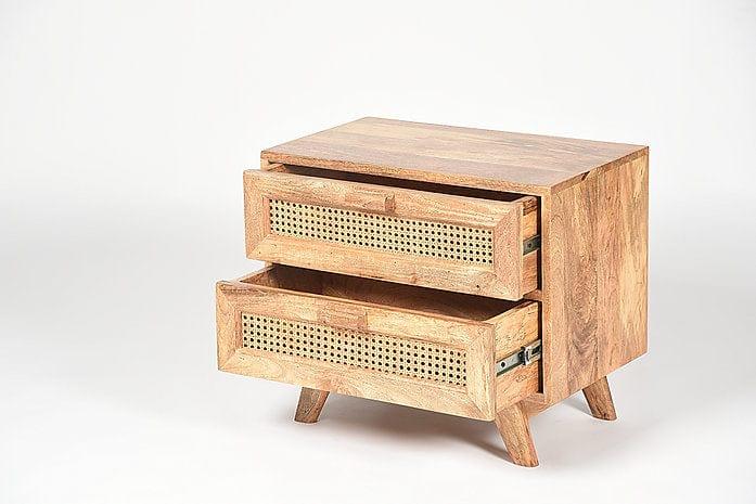 Mango Wood Paravi Side Table - Ouch Cart