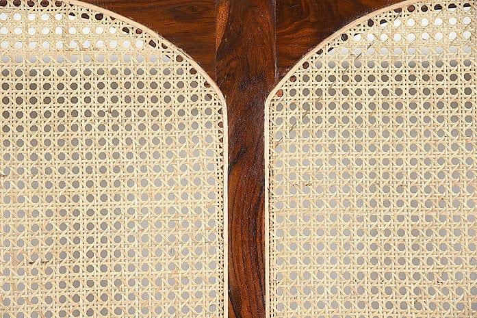 Sheesham Wood Kiyan King Bed - Ouch Cart