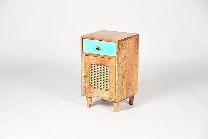 Mango Wood Ooshee Side Table - Ouch Cart