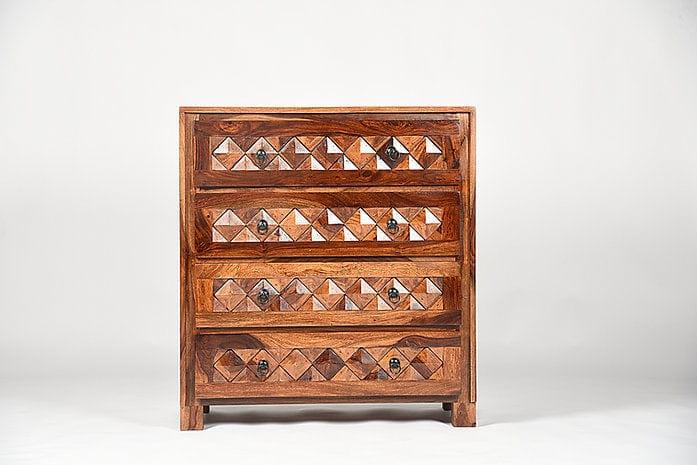 Sheesham Wood Sanvi Sideboard - Ouch Cart