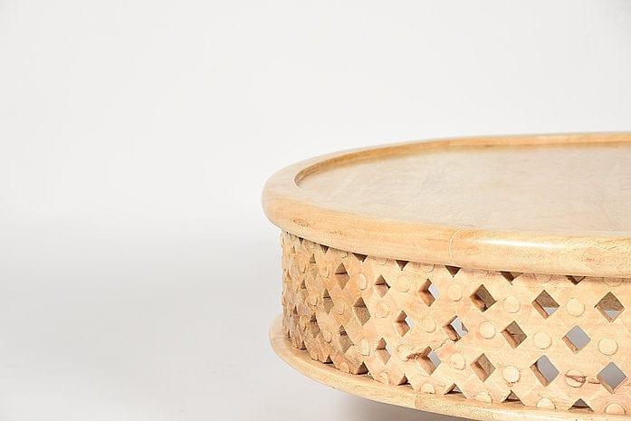 Mango Wood Haseen Coffee Table - Ouch Cart