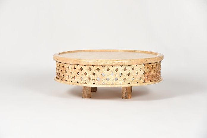 Mango Wood Haseen Coffee Table - Ouch Cart