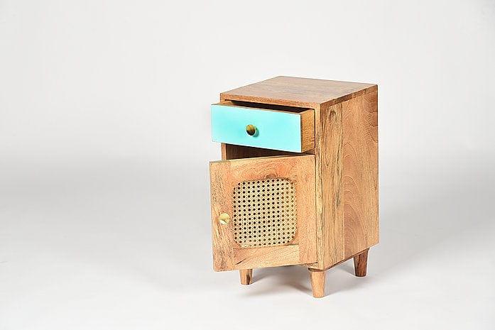 Mango Wood Ooshee Side Table - Ouch Cart