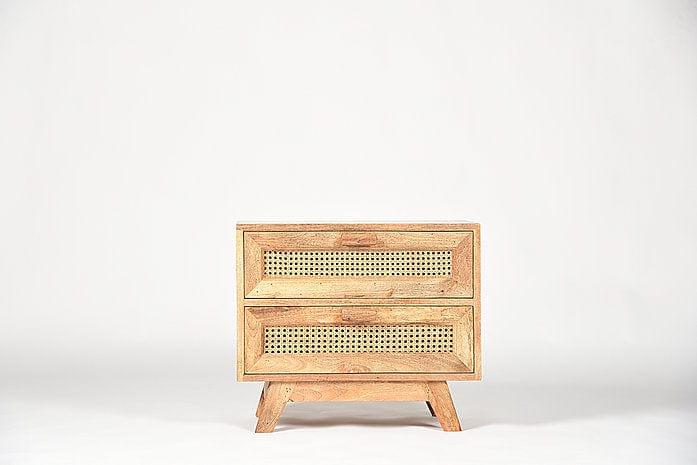 Mango Wood Paravi Side Table - Ouch Cart