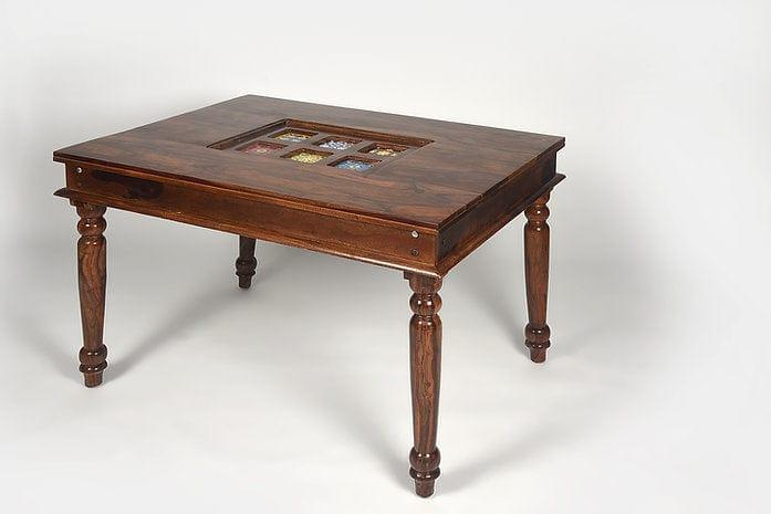 Sheesham Wood Larisa 4-Seater Dining set - Ouch Cart