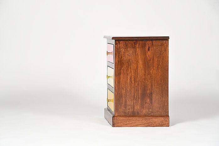 Sheesham Wood Tishya Side Table - Ouch Cart