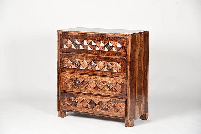 Sheesham Wood Sanvi Sideboard - Ouch Cart
