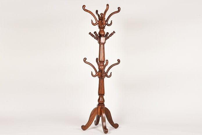 Teak Wood Huzair Hanger Stand - Ouch Cart