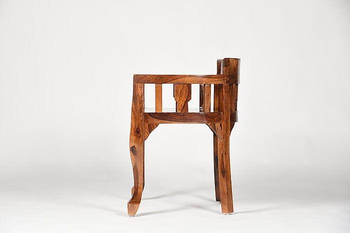 Mango Wood Mahira Chair - Ouch Cart