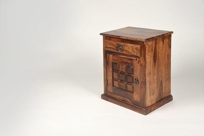 Sheesham Wood Charvi Side Table - Ouch Cart