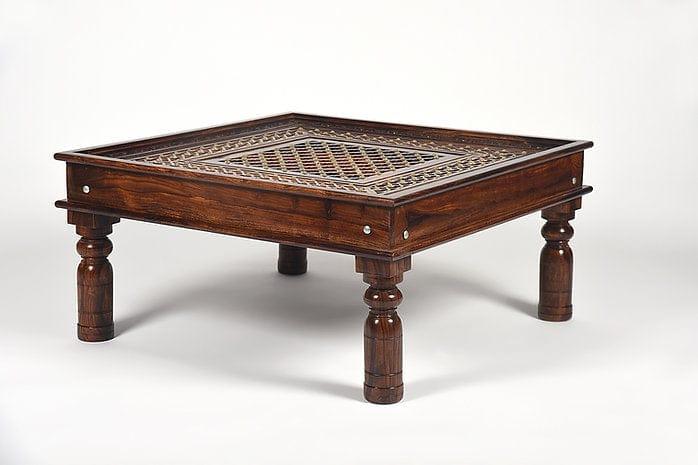 Sheesham Wood Aravan Coffee Table - Ouch Cart
