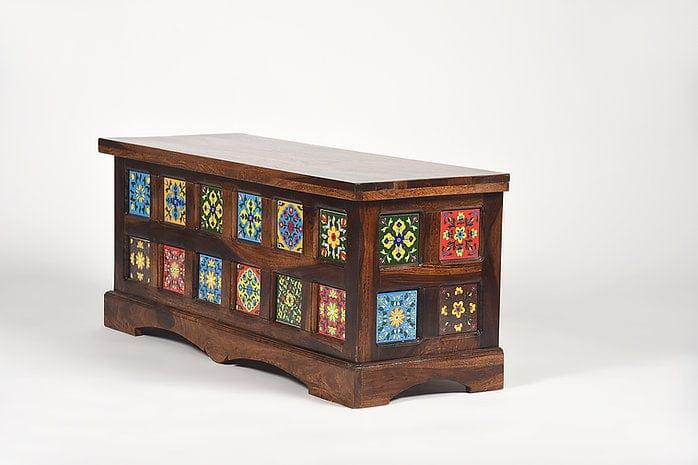 Sheesham Wood Noor Coffee Table - Ouch Cart