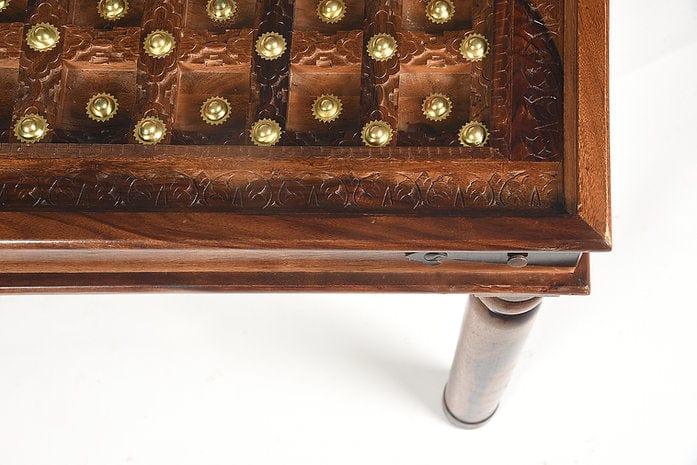 Sheesham Wood Ahalya 4-Seater Dining Table and Chairs - Ouch Cart