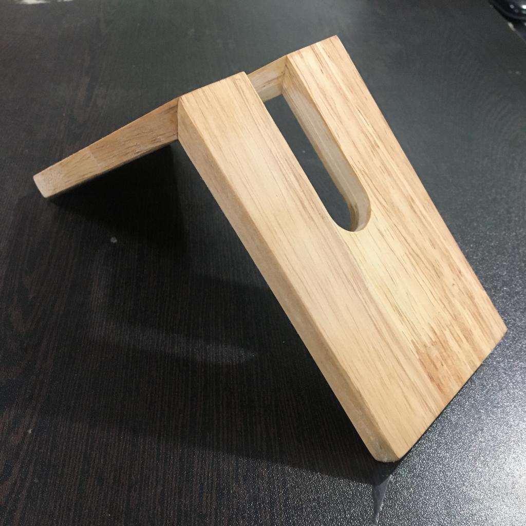 Wooden Pyramid Shape Tissue/Coasters/Napkin Stand/Holder ( With Complementary Coaster ) By Miza - Ouch Cart