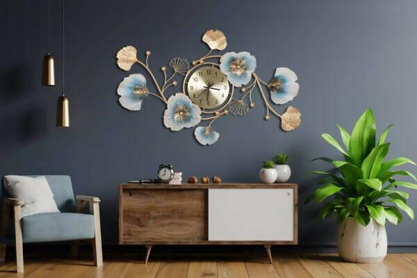 LCREATIVE CIRCLE GOLD WALL CLOCK - Ouch Cart