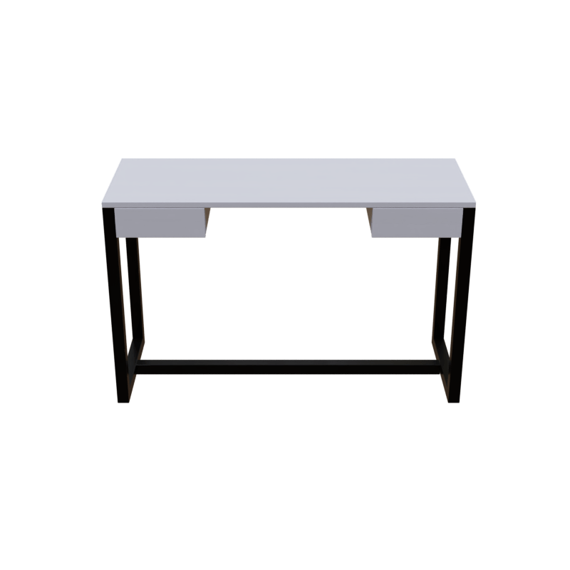 Edlin Study Table in White Color
