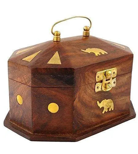 Wooden Jewellery Box - Ouch Cart