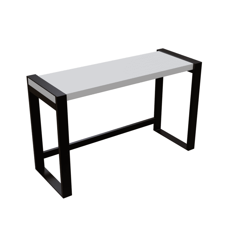 Fabio Study Table in White Color - Ouch Cart
