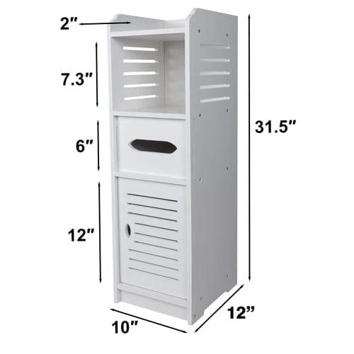 Floor Standing Shelf Storage Cabinet Corner Shelf Storage Racks - Ouch Cart