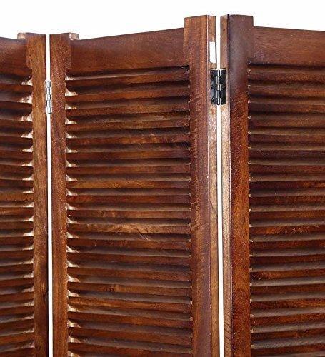 Wooden Partitions - Wood Room Divider Partitions for Living Room 3 Panels - Wooden Partition Room Dividers for Home & Kitchen Office Wall - Ouch Cart