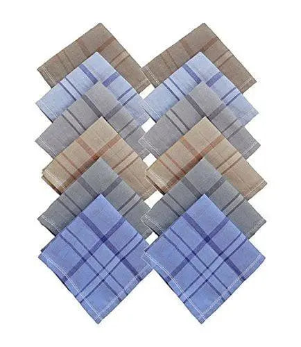 Cotton Striped Handkerchiefs - Ouch Cart