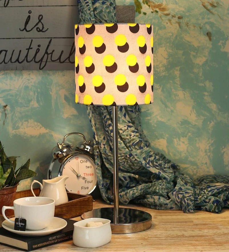 Yellow Polka Lamp - Ouch Cart