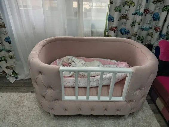 Wooden Handmade Baby Cot Sleepy Curves Cradle - Ouch Cart