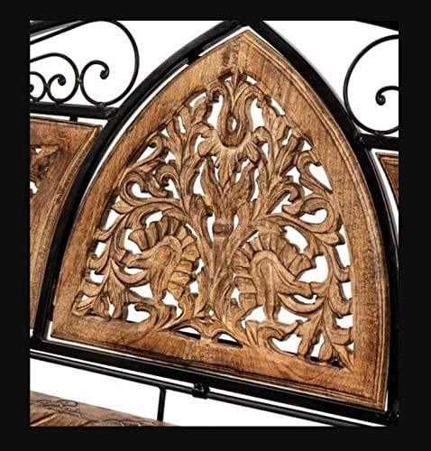 Wooden & Iron Garden, Balcony Swing, Hammock, Jhula, Cradle Decorative Jhula - Ouch Cart