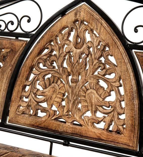 Wooden & Iron Garden, Balcony Swing, Hammock, Jhula, Cradle Decorative Jhula - Ouch Cart