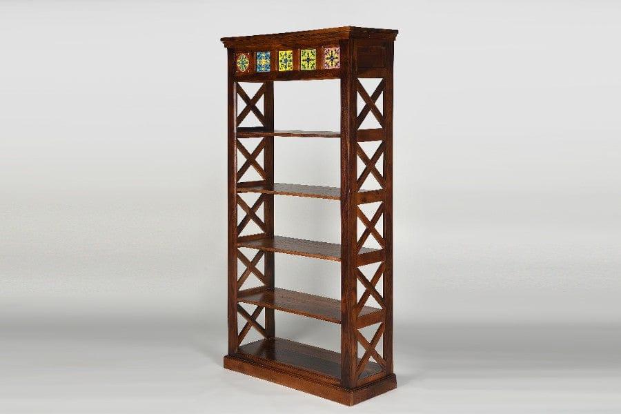 Sheesham Wood Jiti Bookshelf - Ouch Cart