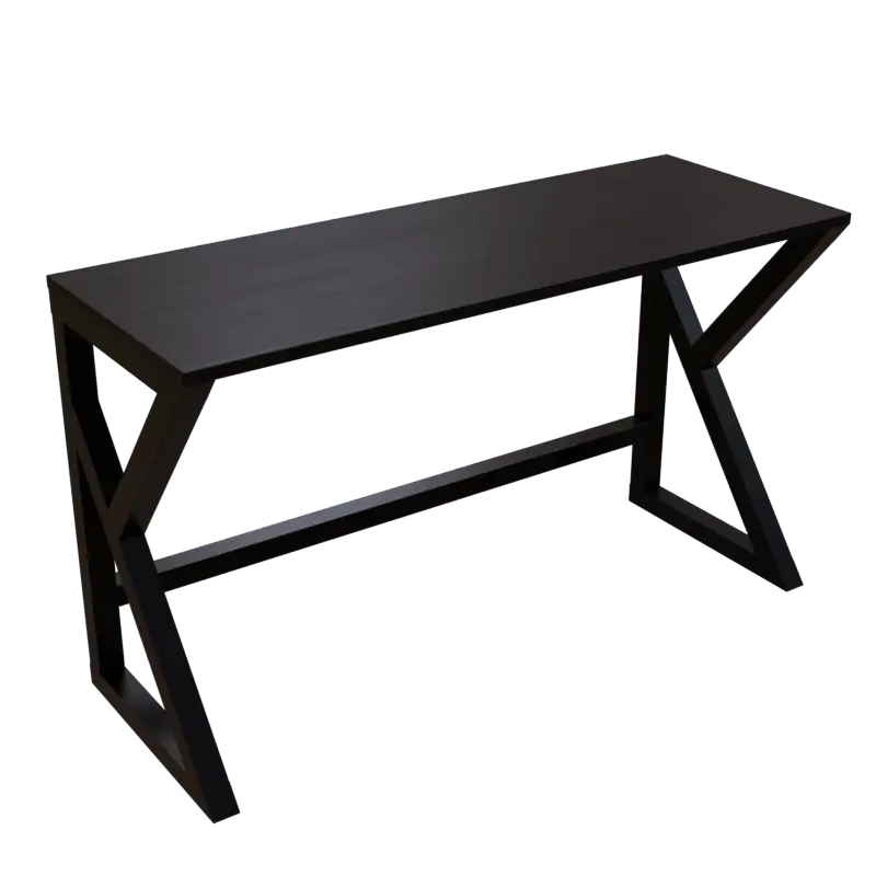 Kimi Study Table in Brown Color - Ouch Cart