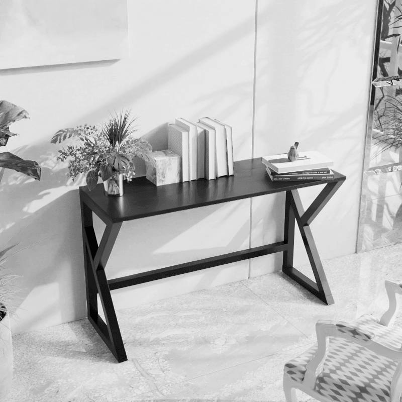 Kimi Study Table in Brown Color - Ouch Cart