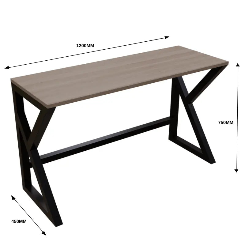 Kimi Study Table in Wenge Color - Ouch Cart