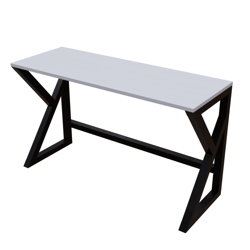 Kimi Study Table in White Color - Ouch Cart