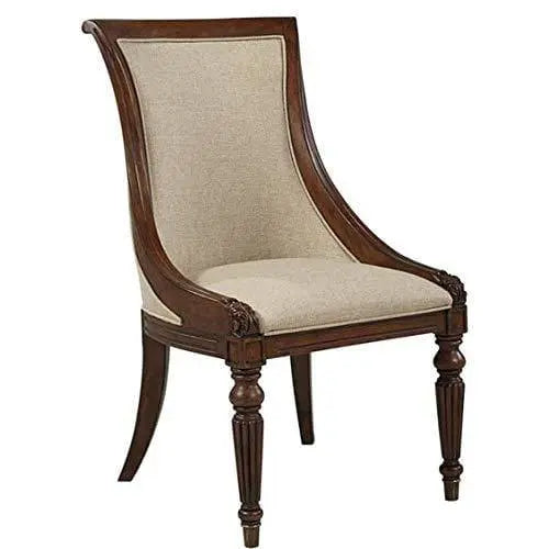 Handicrafts Wooden Hand Carved Dining Chair (4) - Ouch Cart