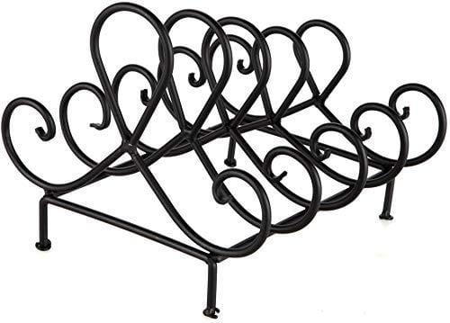 Iron Dish Rack with Curved Design - Ouch Cart