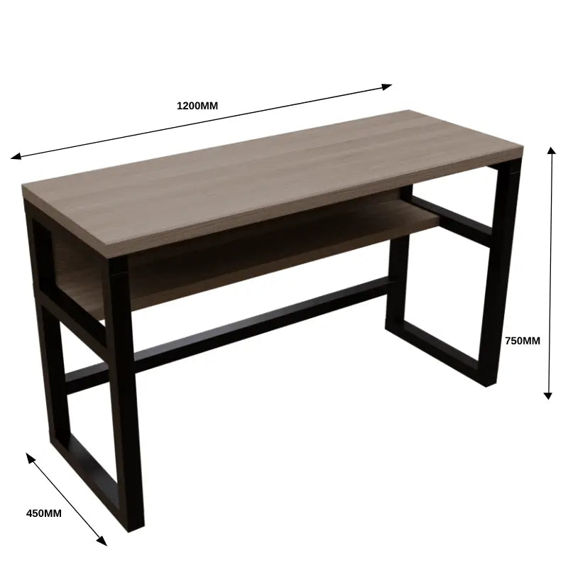 Kloster Kids Study Table in Wenge Color - Ouch Cart