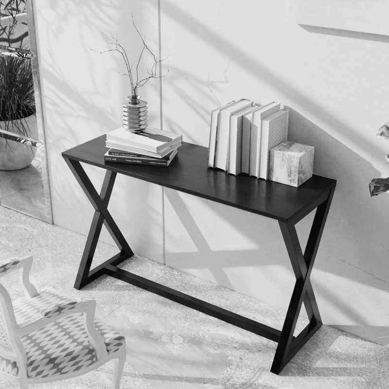 Kosmo Study Table in Brown Color - Ouch Cart