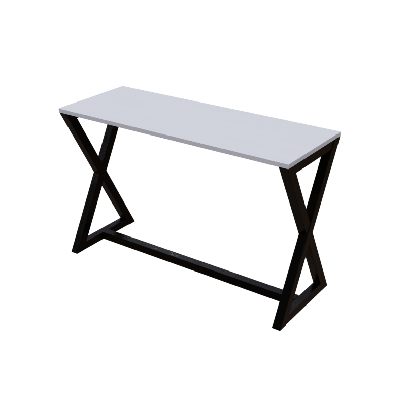 Kosmo Study Table in White Color - Ouch Cart