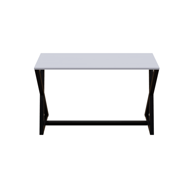 Kosmo Study Table in White Color - Ouch Cart