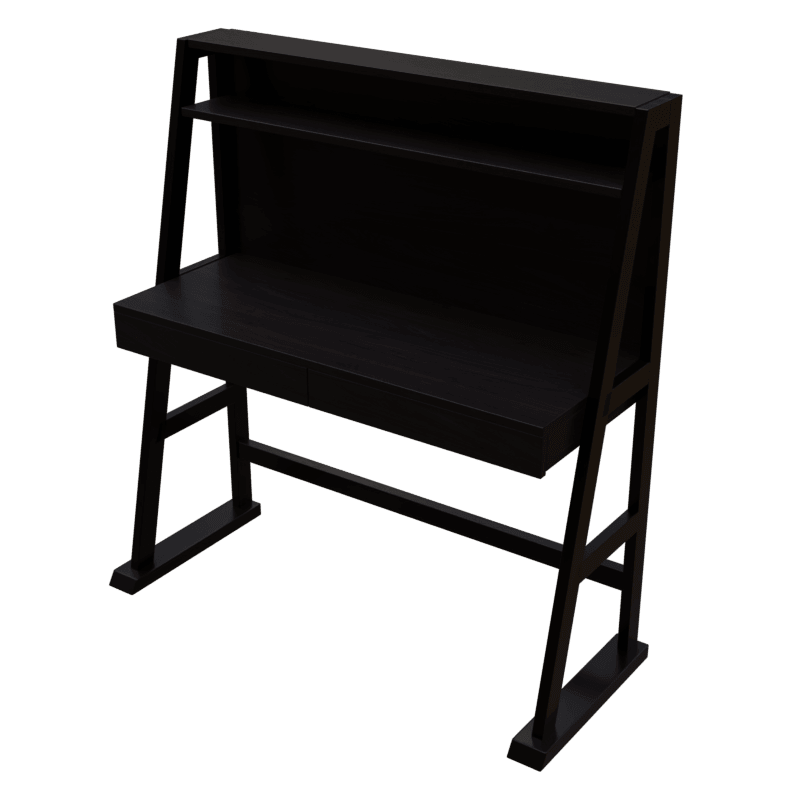 Koster Study Table with Storage in Brown Color - Ouch Cart