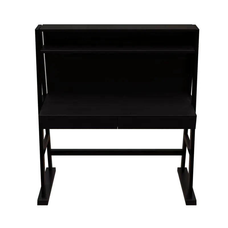Koster Study Table with Storage in Brown Color - Ouch Cart