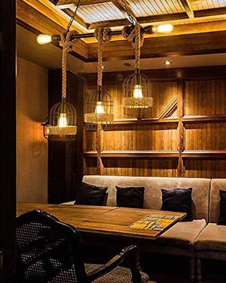 Industrial Antique Retro Metal Pendant Chandelier Lighting - Ouch Cart